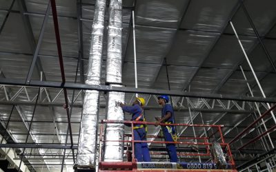Fabricacao, Montagem de Dutos de TDC, - Ampliação do Shopping Paralela Salvador